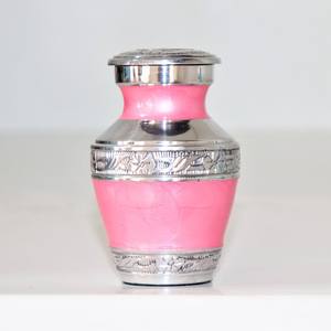 ชุดของทองเหลืองขนาดเล็กที่ระลึกโทเค็นเผาศพโกศมุกสีขาวศพโกศสำหรับขี้เถ้าขี้เถ้าเถ้าเถ้ากระดูกสำหรับเถ้ามนุษย์จากอินเดีย - Product Image 3