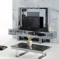 Ensemble de table à manger en bois massif moderne avec chaises pour la cuisine, le bar à domicile et l'hôtel - Meubles de salle à manger de luxe