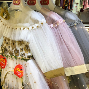 Robe de princesse en satin pour filles de 5 à 8 ans sans manches, jolie robe fantaisie de couleur unie à porter quotidiennement, petites filles à bas prix - Product Image 6