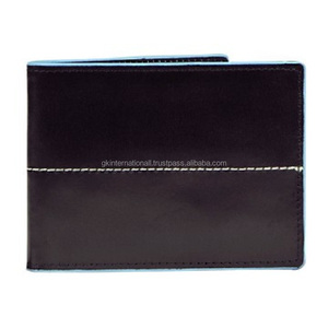 Portefeuille en cuir pliable de haute qualité pour hommes, nom de marque avec blocage RFID, offre spéciale - Product Image 1