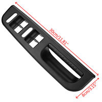 Panneau de porte pour volkswagen Valea, accessoire automobile noir, pour Passat B5 Bora J