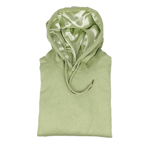 Silk <b>lined</b> <b>Hoodie</b> New Pullover Cotton Fleece Custom Hoodies - Product Image 1