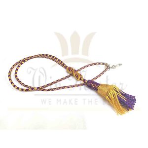 Bán Buôn Vàng Phụng Vụ Cincture Tua Xoắn <span class=keywords><strong>Fringe</strong></span> Với Bead Polyester Kim Loại Rayon-Cho Rèm Cửa Tua Trims - Product Image 2