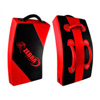ZEBRA SPORTS KS-102 Escudo de Boxeo y Taekwondo, Almohadilla de Golpeo, Saco de Boxeo, para Entrenamiento de MMA y Artes Marciales, Cuero PU + PVC