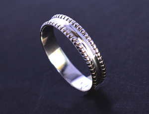 Banda de diseñador minimalista de Plata de Ley 925, ajuste en blanco, anillo liso de fundición de Metal, joyería fina para mujer - Product Image 6