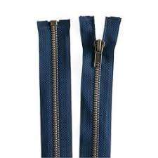 Cremalleras de metal de extremo abierto #5 para jeans Cremallera de calidad premium para ropa de mezclilla - Product Image 3