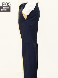 Pantalones rectos para hombre, diseño elegante, 2020 algodón, color negro, 100% - Product Image 5