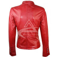Blouson Bomber en Cuir de Mouton Véritable pour Femme, Personnalisé, 100% Cuir Pur, Long, Réversible, Hiver, Col Montant en Toile – Vente en Gros