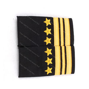 Épaulettes et épaulettes uniformes de cérémonie en or Équipement de défense personnelle - Product Image 1