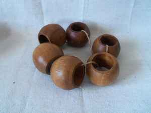 แหวนผ้าเช็ดปากไม้มะม่วงคุณภาพสูงในราคาที่สมเหตุสมผลขายส่งทุกฤดูรองรับการปรับแต่ง25ชิ้นห้องครัวห้องรับประทานอาหาร - Product Image 3