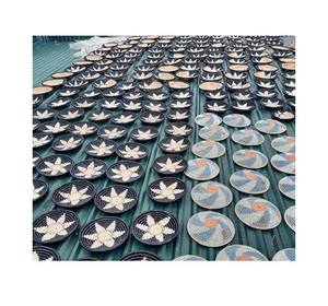 Placa para colgar en la pared de hierba marina hecha a mano de fábrica de Vietnam para el hogar, oficina, cafetería, restaurante, decoración - Product Image 5