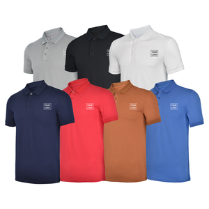 Camiseta de Golf para Hombre de Calidad Confiable, Personalizada, de Spandex, con Estampado por Transferencia Térmica, de Secado Rápido, con Bolsillo, Diseño Sólido, Tejida - Product Image 6