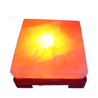 Lampes Dôme de Détoxification des Pieds au Sel de l'Himalaya – Pack Complet avec Cordon Électrique, Ampoule, Matériaux Biologiques, Masseur de Pieds Sculpté, Décoration d'Intérieur