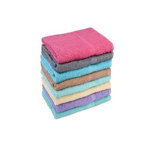Serviettes de bain en éponge de couleur unie 80x160cm 550 GSM gaufré en peluche surdimensionné brodé biodégradable de haute qualité durable - Product Image 3