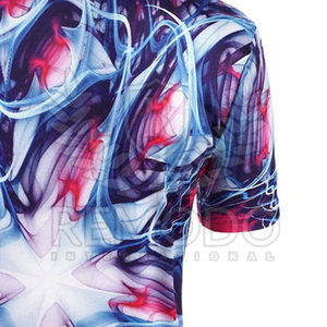 Camisetas Deportivas Personalizadas Sublimadas para Hombre, Tejido Sólido, Secado Rápido, Transpirables, Poliéster/Algodón, Casuales, para Exteriores - Product Image 6