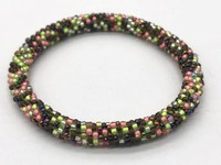 Bracelets en perles de verre - Fabriqués au Népal, bijoux de mode pour femmes, vente chaude, cadeau de mariage et de fête, forme de perles de cristal japonaises