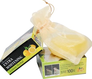 Madame — bracelet de savon lamoon, soins pour la peau, aux herbes organiques, extrait de citron, blanchissant et hydratant, de thaïlande, 100g - Product Image 1