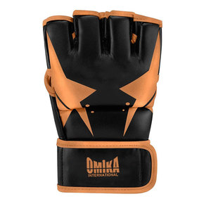 Gants de combat MMA à demi-doigts en PVC, confortables, ajustement universel, couleur/taille/logo personnalisables, vente chaude - Product Image 2