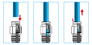 นิวเมติกสแตนเลสชายท่อตรงNPTด้ายกดเพื่อเชื่อมต่ออุปกรณ์LEMATECไต้หวันทำ - Product Image 4