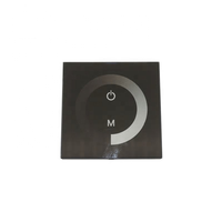 TM06 TM07 TM08 DC12V-24V mural couleur unique/CT/RVB a mené Le Contrôleur D'écran Tactile verre gradateur pour LA Bande MENÉE
