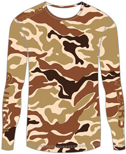 Camisas de pesca transpirables de manga larga, ropa personalizada de rendimiento, diseño sublimado - Product Image 5