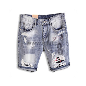 Short Damage Jeans for Men That Reboots 