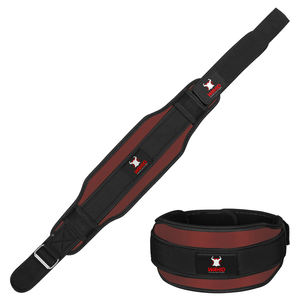 Precise Adjustability Neoprene Bodybuilding & Fitness Back Support <b>Men</b> Women'<b>s</b> Weight Lifting <b>Belt</b> <b>with</b> <b>Buckle</b> Safety Equipment - Product Image 3