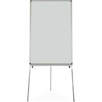 Tableau blanc magnétique effaçable à sec Akyazi Standard, chevalet trépied mobile, tableau de présentation, cadre en aluminium, noyau en aggloméré, multi-usages, diverses applications
