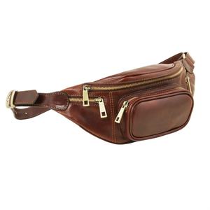 Sac banane en cuir véritable de vache, sur mesure, pour ceinture - Product Image 1