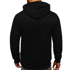 Hombres nuevo estilo liso teñido sudaderas con capucha al por mayor de invierno esencial OEM personalizable - Product Image 4