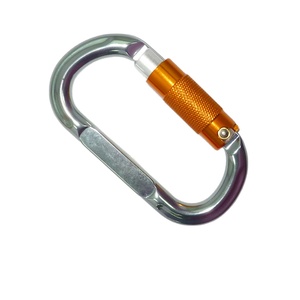 Mosquetón de Aluminio de Triple Bloqueo Superligero con Resistencia a la Rotura de 25KN - Product Image 1