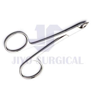 Pince à tissus et cuticules professionnelle en acier inoxydable soin des ongles manucure pédicure outil - Product Image 1