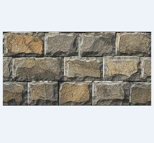 Murs d'extérieur colorés en brique, carreaux en céramique haute profondeur, décoration murale - Product Image 2