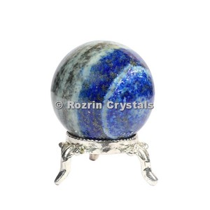 <b>Top</b> Brand Rozrin <b>Crystals</b> Lapis Lazuli Spheres Carved Engraved Feng Shui Home Decoration - Product Image 1