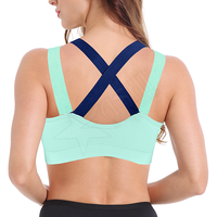 Sujetador deportivo sin costuras de alta calidad para mujer, ropa activa de entrenamiento de gimnasio transpirable para yoga, ejercicio físico