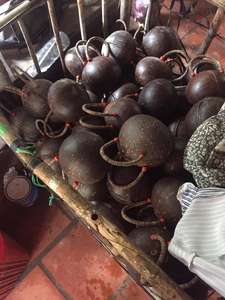 Sac de coquille de noix de coco traditionnel usine du Vietnam avec poignée pour l'été décontracté fête mariage décoration de la maison artisanat cadeaux - Product Image 2