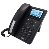 Téléphone professionnel, Gigabit, SIP, appareil de bureau d'hôtel, technologie VoIP, cordage, Wi-Fi, porte POE