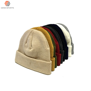 Chapeau de sport unisexe pour adultes en tricot d'hiver avec doublure en acrylique et doublure en satin, nouveau design MESS SPORTS - Product Image 3