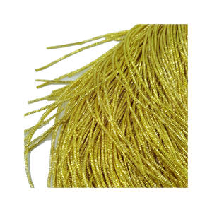 Fil de lingot de cuivre étincelant français pour le bleu de mer de travail de broderie en couleur - Product Image 5