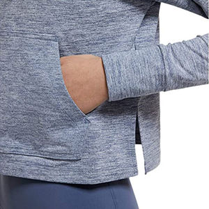 Sudaderas con capucha personalizadas con logotipo personalizado Ropa deportiva para mujer Diseño forrado teñido liso Sudaderas con capucha de talla grande Sudaderas - Product Image 6