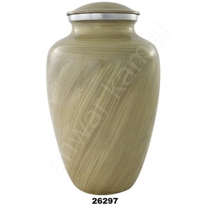 Urne funéraire grise classique de style américain pour adultes - Product Image 1