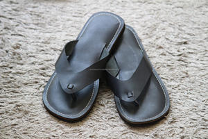 Zapatillas planas de cuero puro para hombre, zapatos informales con estilo - Product Image 4