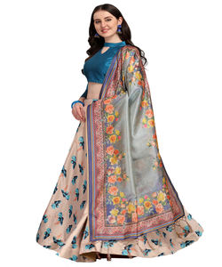 Heavy última Georgette bordado secuencia trabajo lehenga choli con dupatta recepción desgaste precio al por mayor Ropa Étnica - Product Image 1