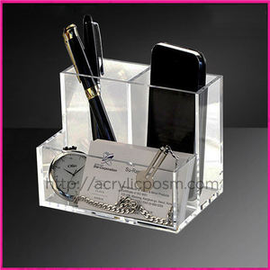 ot Sale <b>Acrylic</b> Clear Desk Organizer Desktop Book Holder Clear Office File Organizer - Product Image 2