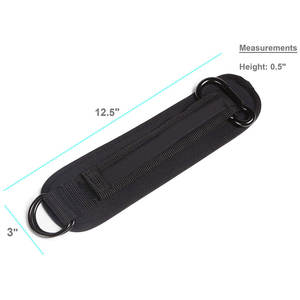 Correas de Tobillo Geo Brother Co para Máquinas de Cable - Acolchado de Neopreno, Cierre Ajustable, Antideslizantes para Ejercicios de Glúteos y Piernas - Product Image 3