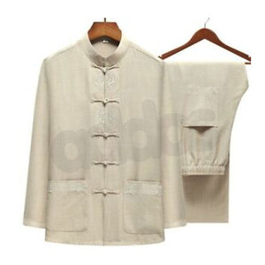 Uniformes de Kung Fu de Algodón Suave de Color Sólido Personalizados al por Mayor, Profesionales, de Venta Caliente, para Hombre y Mujer, con su Propio Logotipo - Product Image 6