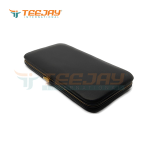 Étui bleu de rangement pour 3 et 6 pinces à cils, dispositif magnétique pour faux-cils, étui de protection en option, logo personnalisable - Product Image 2