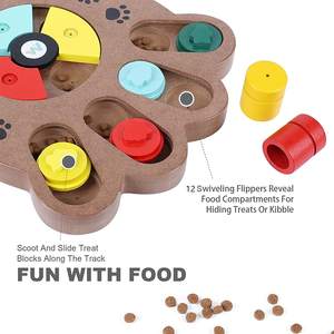 Köpek IQ stimülasyon tedavi Pet eğitim oyunları tedavi dağıtıcı köpek interaktif tedavi bulmaca oyuncak - Product Image 6