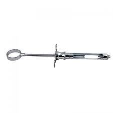 กระบอกฉีดยาสำหรับทันตกรรม Endo Tech Manual Silver ขนาด 1.8 มล. แบบมีลายกันลื่น สำหรับการดมยาสลบ รุ่นสามวงแหวน สำหรับใช้ในห้องปฏิบัติการ น้ำยาล้างฟัน น้ำยาล้างปาก รุ่น ETI-1001-988 ขายส่ง - Product Image 5