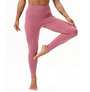 เลกกิ้งออกกำลังกายเอวสูงสำหรับผู้หญิง,กางเกงเลกกิ้งออกกำลังกายเอวสูงเลกกิ้งแบบแยกชิ้นสำหรับใส่เล่นฟิตเนส - Product Image 4